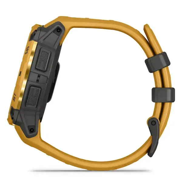 Smartwatch Instinct 3 45 mm, Solar, Sunburst with Sunburst/Grey Band"010-02934-02" - imagine 4