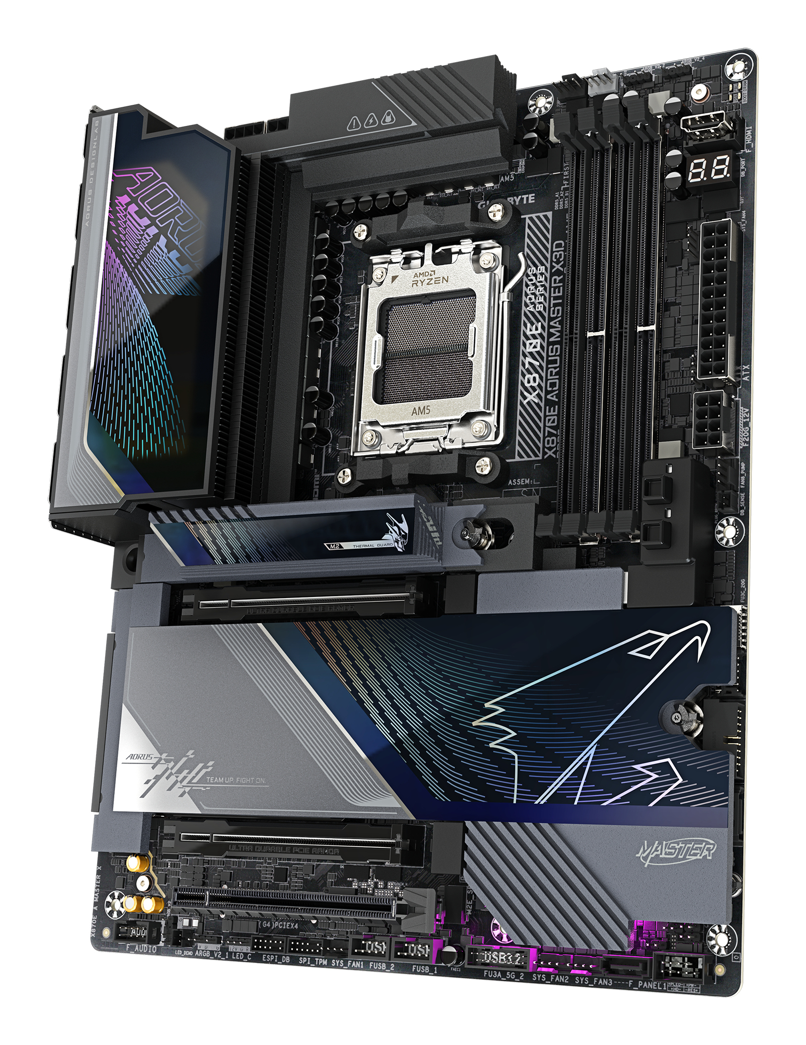 GIGABYTE X870E AORUS MASTER X3D"X870E A MASTER X" - imagine 5