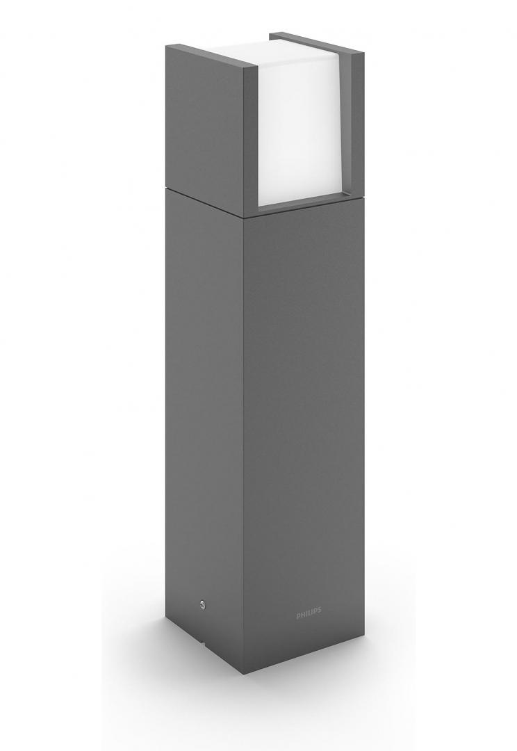 STALP exterior PHILIPS, LED, soclu integrat, putere 6 W, tip lumina alb, 600 lumeni, alimentare 220 - 230 V, "000008718696150481" (timbru verde 2.00 lei)