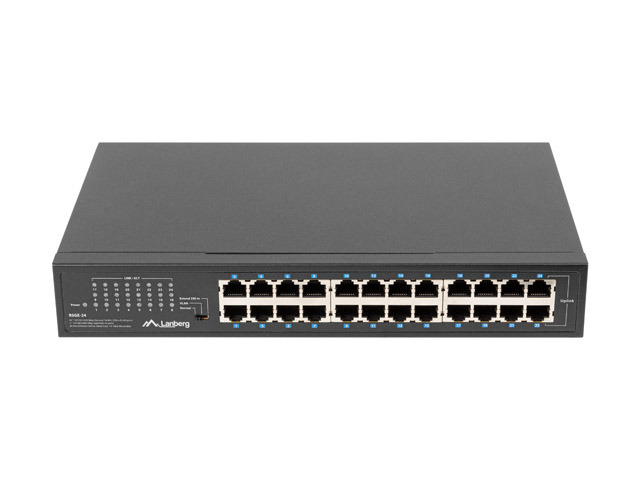 Switch Lanberg RSGE-24 24x 1 Gb "RSGE-24" (timbru verde 2 lei)