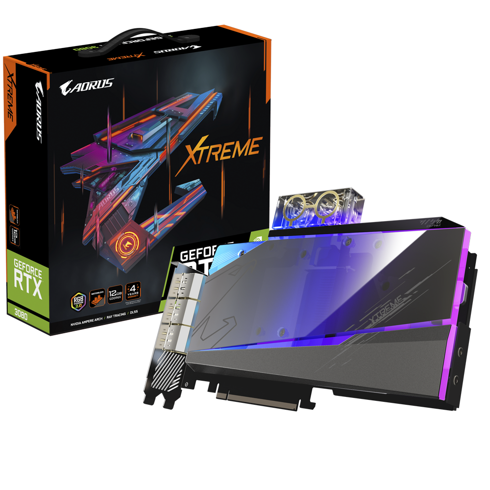 PLACA VIDEO GIGABYTE "GeForce RTX 3080 XTRM", 12 GB GDDR6X 384 biti, PCI Express 4.0 x 16, HDMI x 3 DisplayPort x 3, sistem racire aer, "N3080AORUSX WB-12G"