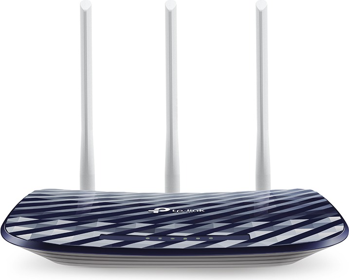 ROUTER TP-LINK wireless 750Mbps, 4 porturi 10/100Mbps, 2 antene externe, Dual Band AC750, "Archer C20" 45504898 (include timbru verde 1.5 lei) 45504898