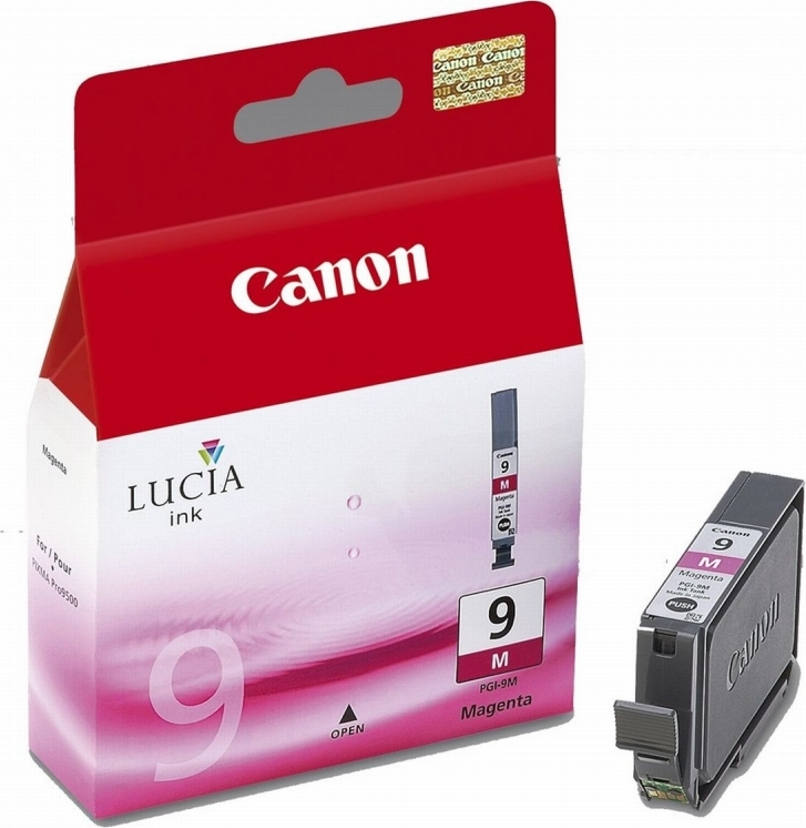 Cartus Cerneala Original Canon Magenta, PGI-9M, pentru Pixma IX7000|MX7600|Pro 9500 , , (timbru verde 0.15 lei), "BS1036B001AA"