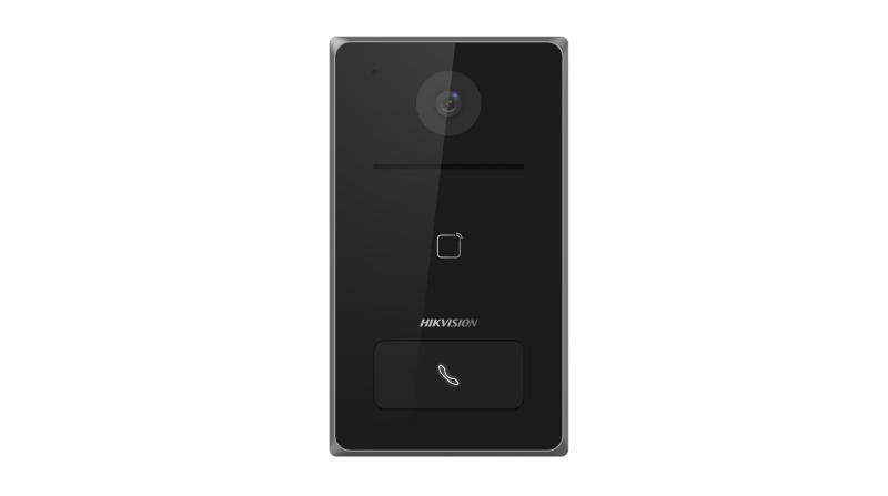 POST VIDEOINTERFON 1 X BUTON WIFI "DS-KV6133-ME1" (timbru verde 0.8 lei)