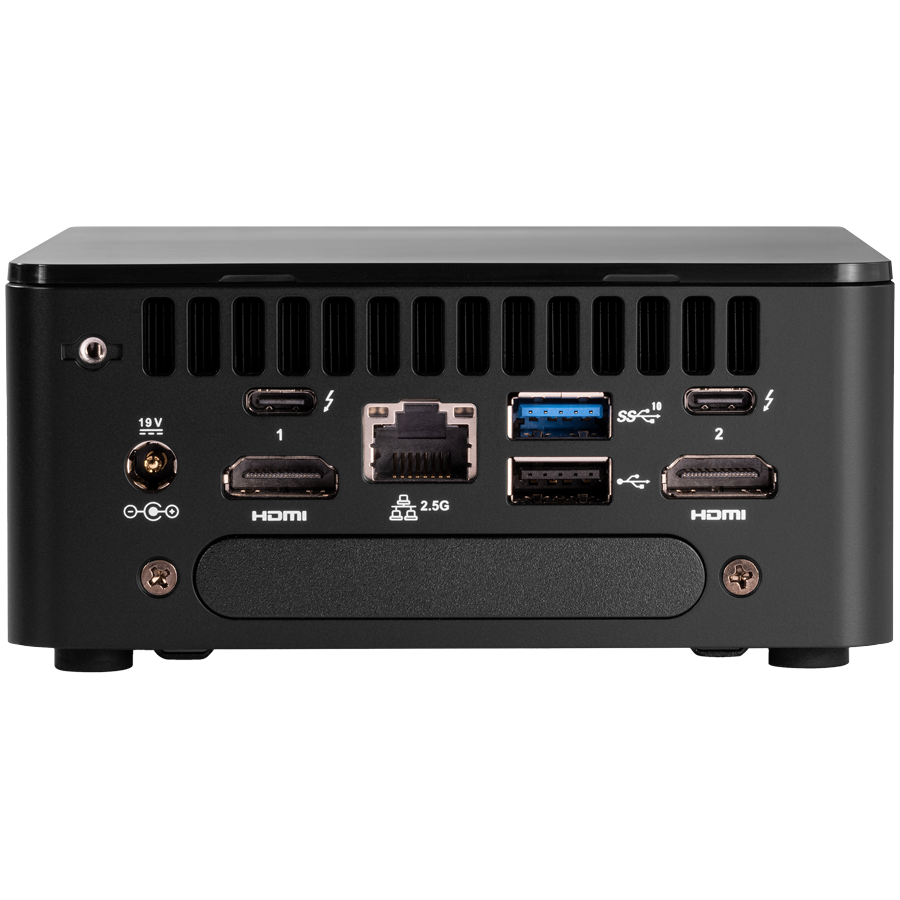 ASUS NUC 12 Pro Kit NUC12WSHi5, Core i5-1240P, 4xUSB, M.2 22x80 NVMe; 22x42 SATA, 2.5 SATA slot, 2,5Gbe LAN, 2xHDMI, 2x Thunderbolt 4 (USB-C+DP), single unit "90AB2WSH-MR6120" (timbru verde 0.8 lei)