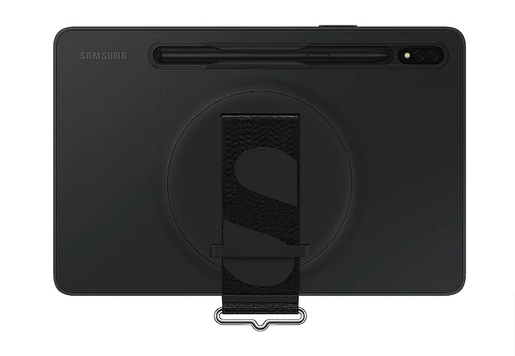 Galaxy Tab S8 / S7; Strap Cover; Black "EF-GX700CBEGWW"