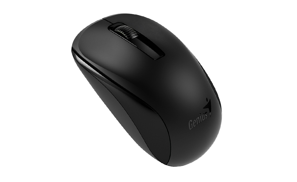MOUSE Genius, "NX-7005", PC sau NB, wireless, 2.4GHz, optic, 1200 dpi, butoane/scroll 3/1, , negru, "31030017400" (timbru verde 0.18 lei)