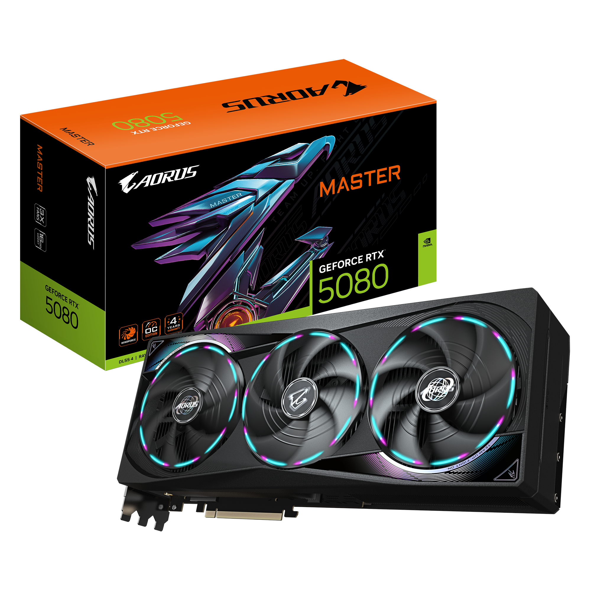 VGA PCIE16 RTX5080 16GB GDDR7/GV-N5080AORUS M-16GD GIGABYTE "GV-N5080AORUS M-16GD 1.0"