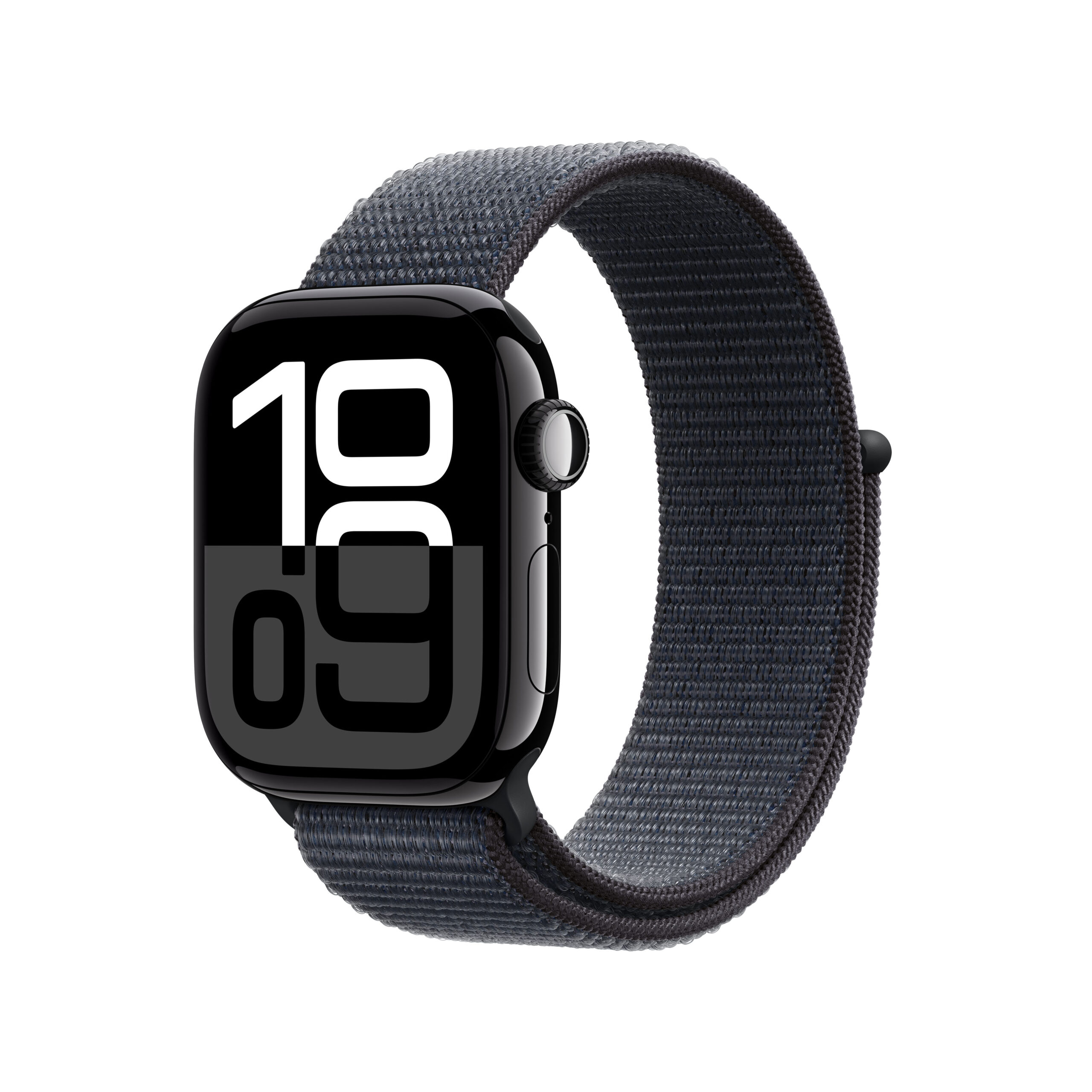 Watch Series 10, 42mm Carcasa Aluminium Jet Black, Ink Sport Loop "MWWG3QC/A" (timbru verde 0.18 lei)