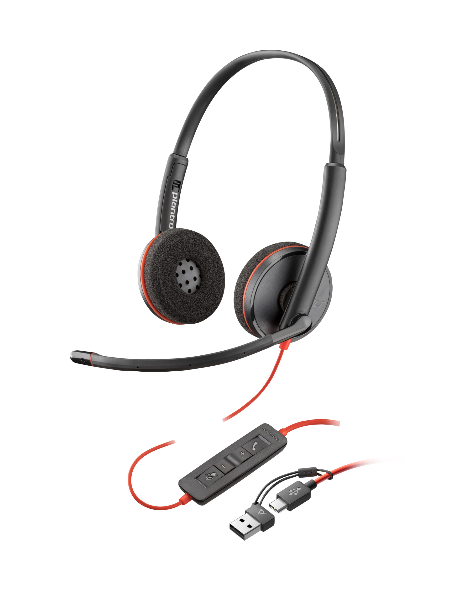 Poly BW 3225 USB-C HS +3.5mmP +USB-C/A"8X229AA" - imagine 9
