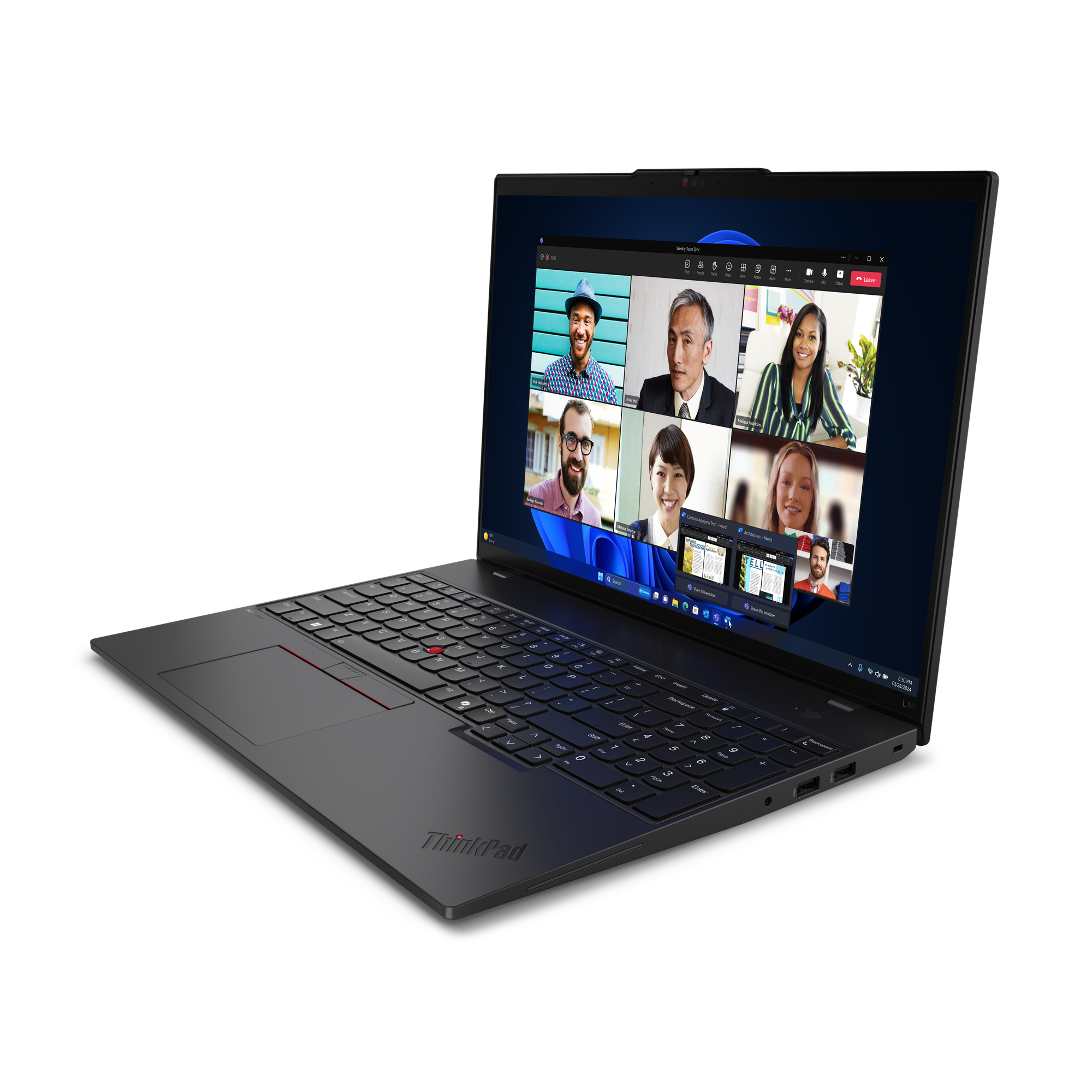 L16 G1 AMD R5PRO-7535U 32 1Ts 3YO W11"21L70016RI" - imagine 4