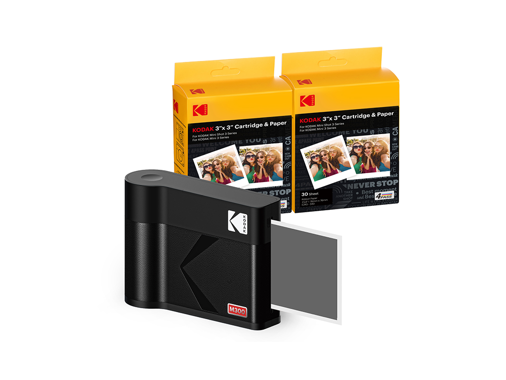 Camera foto instant Mini Shot 3 ERA Kodak Black/1.7" LCD/10MP/4PASS "KOCAMMS300B" - imagine 4