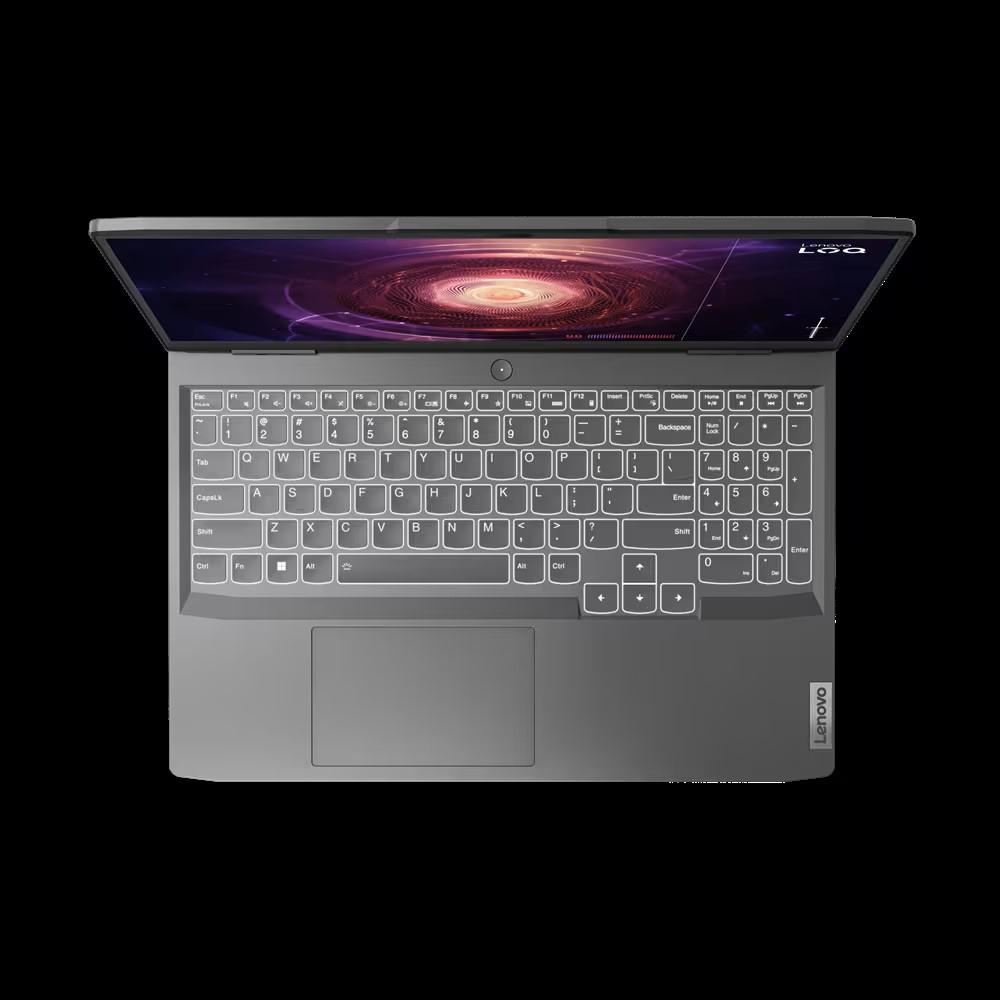 NOTEBOOK Lenovo - gaming LOQ 15 FHD R7 7840HS 16GB 512GB 4050 DOS "82XT006MRM" ((timbru verde 3.5 lei)