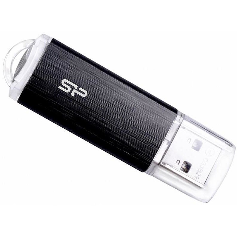 USB Flash Drive SP, Blaze B02, 3.2, 32GB, Negru "SP032GBUF3B02V1K" (timbru verde 0.03 lei)
