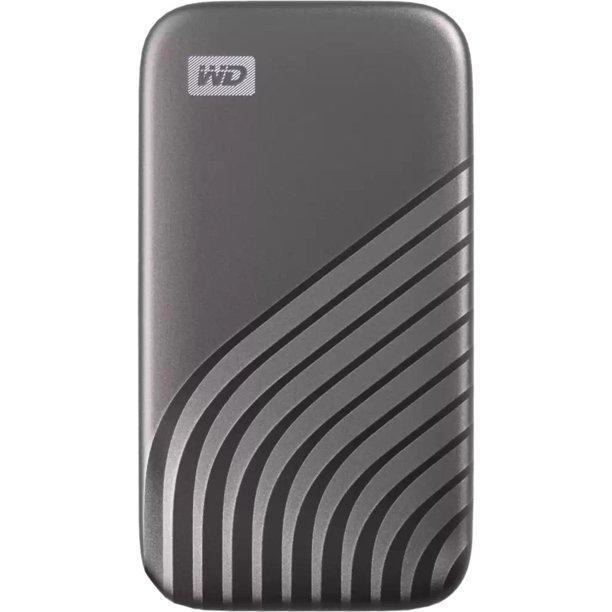 SSD. extern WD MY PASSPORT, 4TB, USB 3.2 Type-C, R/W: 1050/1000 MB/s, gri, "WDBAGF0040BGY-WESN" (timbru verde 0.18 lei)