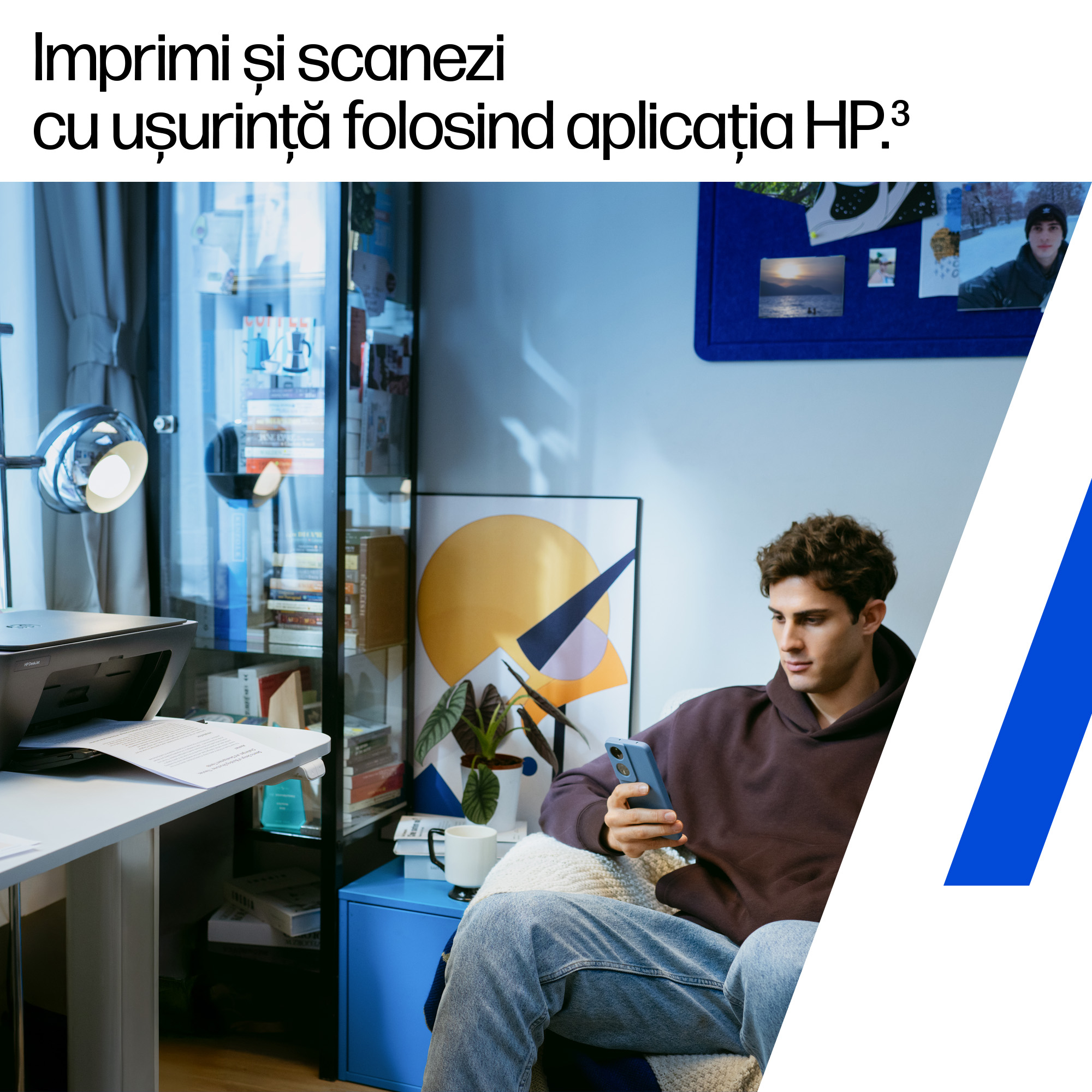 Multifunctional InkJet Color HP, DESKJET 2921, A4, Functii: Impr.|Scan.|Cop., Vit.Print. 7.5ppm, Conectivitate:USB|WIFI, Black, , Duplex:Nu, ADF:Nu(incl.TV 8lei) "A24HWB" - imagine 8