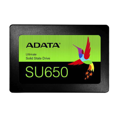 SSD ADATA SU650, 256GB, S-ATA 2.5", 3D TLC Nand, R/W: 520/450 MB/s, "ASU650SS-256GT-R"
