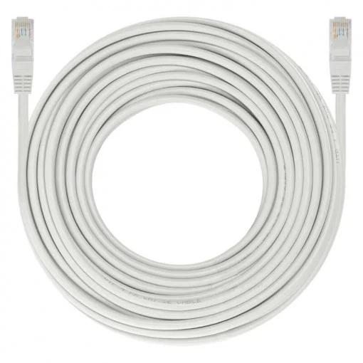 PATCH CORD S/FTP SPACER Cat6, cupru-aluminiu, 15 m, alb, AWG26, "SPPC-SFTP-CAT6-15M" (timbru verde 0.8 lei)