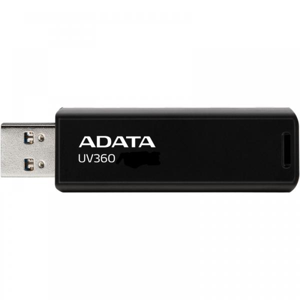 MEMORIE USB ADATA 64 GB, USB 3.2 gen 1, clasica, carcasa plastic, auriu, "AUV360-64G-RGD" (timbru verde 0.03 lei)