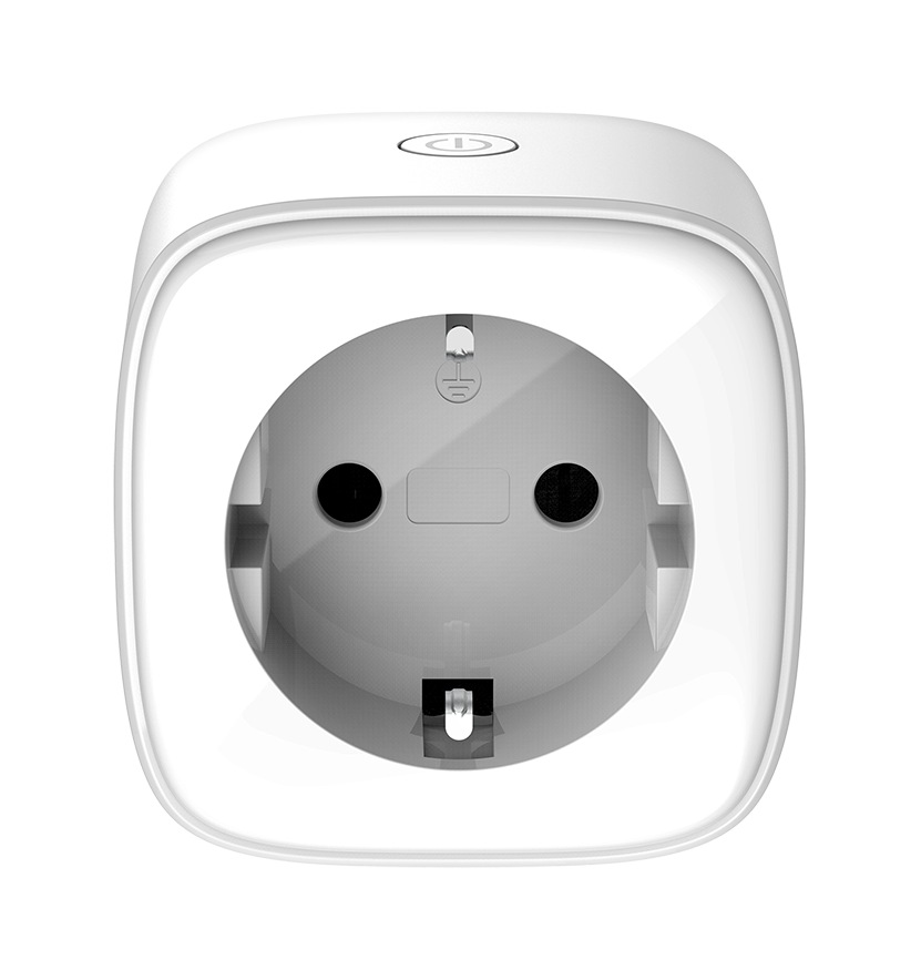 PRIZA inteligenta D-LINK, Schuko x 1, conectare prin Schuko (T), 16 A, programare prin smartphone, monitorizare energie consumata, Wi-Fi, alb, "DSP-W218" (timbru verde 0.18 lei)