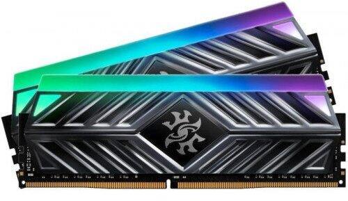 Memorie DDR Adata - gaming DDR4 8 GB, frecventa 3200 MHz, 1 modul, radiator, iluminare RGB, "AX4U32008G16A-ST41"