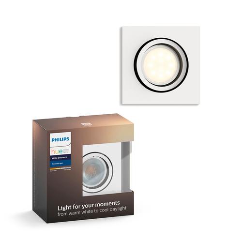 APLICA smart PHILIPS, LED, soclu GU10, putere 5.5 W, tip lumina alb, 250 lumeni, alimentare 220 - 230 V, "000008718696161135" (timbru verde 2.00 lei)