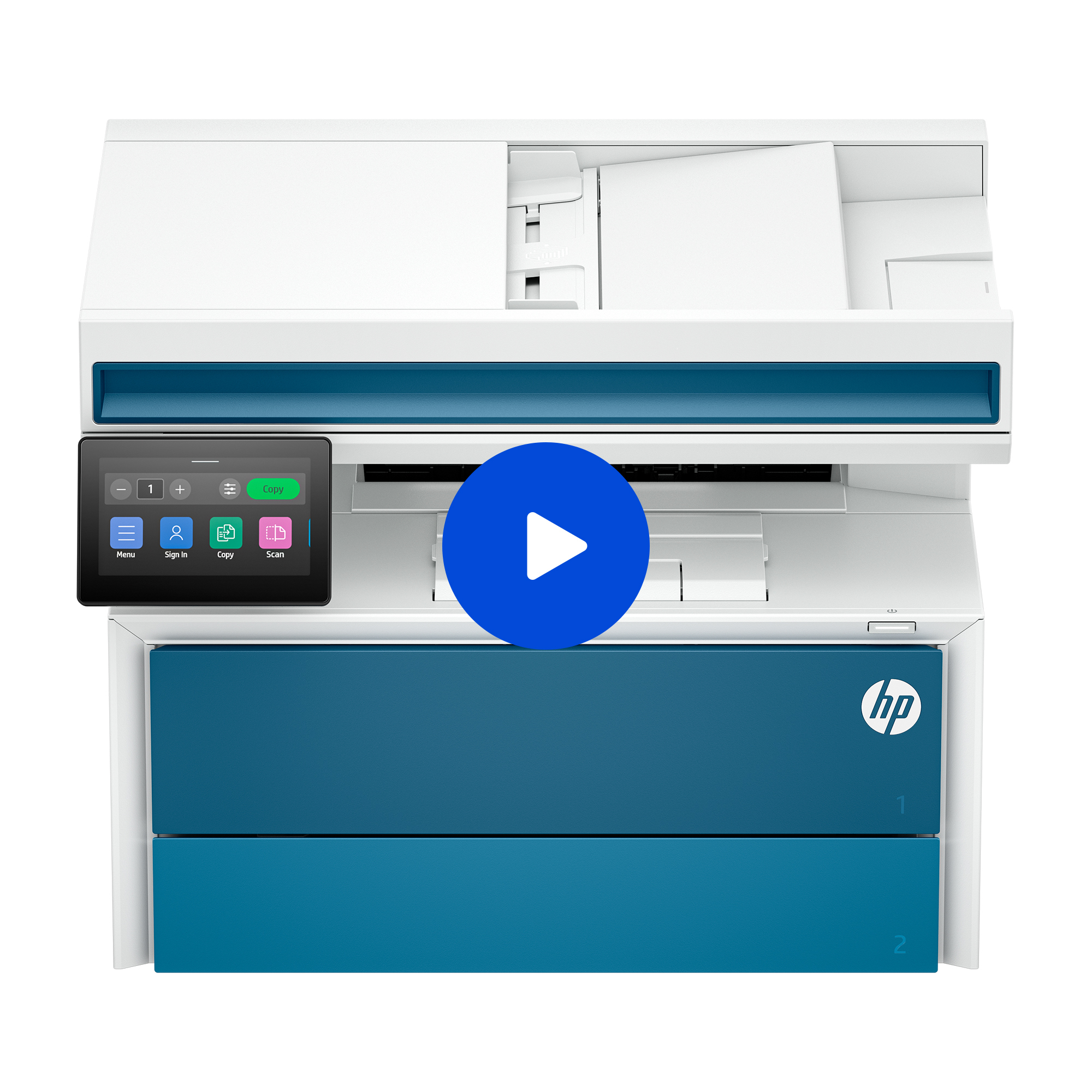 Multifunctional Laser Mono HP  MFP 4113fdn, A4, Functii: Impr.|Scan.|Cop.|Fax, Viteza de Printare Monocrom: 47ppm, Viteza de printare color: , Conectivitate:USB|Retea, Duplex:Da, ADF:DADF(incl.TV 11lei) "8X3F8A" - imagine 3