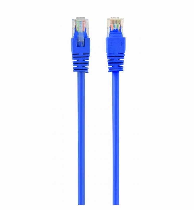 PATCH CORD UTP SPACER Cat5e, cupru-aluminiu, 7.5 m, albastru, AWG26, "SP-PT-CAT5-7.5M-BL" (timbru verde 0.18 lei)