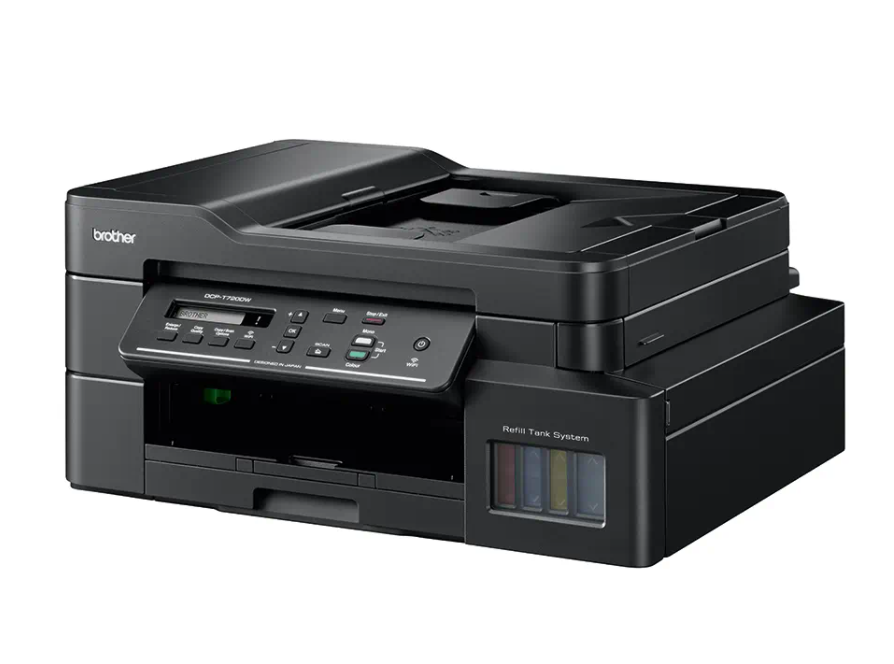 Multifunctional Inkjet CISS Color Brother DCP-T720DW,A4,Functii:Impr|Scan|Cop,Vit de Print Monocrom:17ppm,Vit de print color:16ppm,Conec:USB|WiFi,Duplex:Da,ADF:ADF (timbru verde 40lei) "DCPT720DWYJ1"