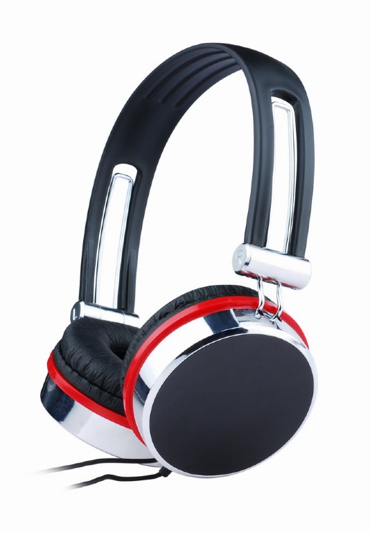 CASTI Gembird, cu fir, standard, utilizare multimedia, MP3, smartphone (doar audio), microfon nu, conectare prin Jack 3.5 mm, negru / argintiu, "MHP-903", (timbru verde 0.8 lei)