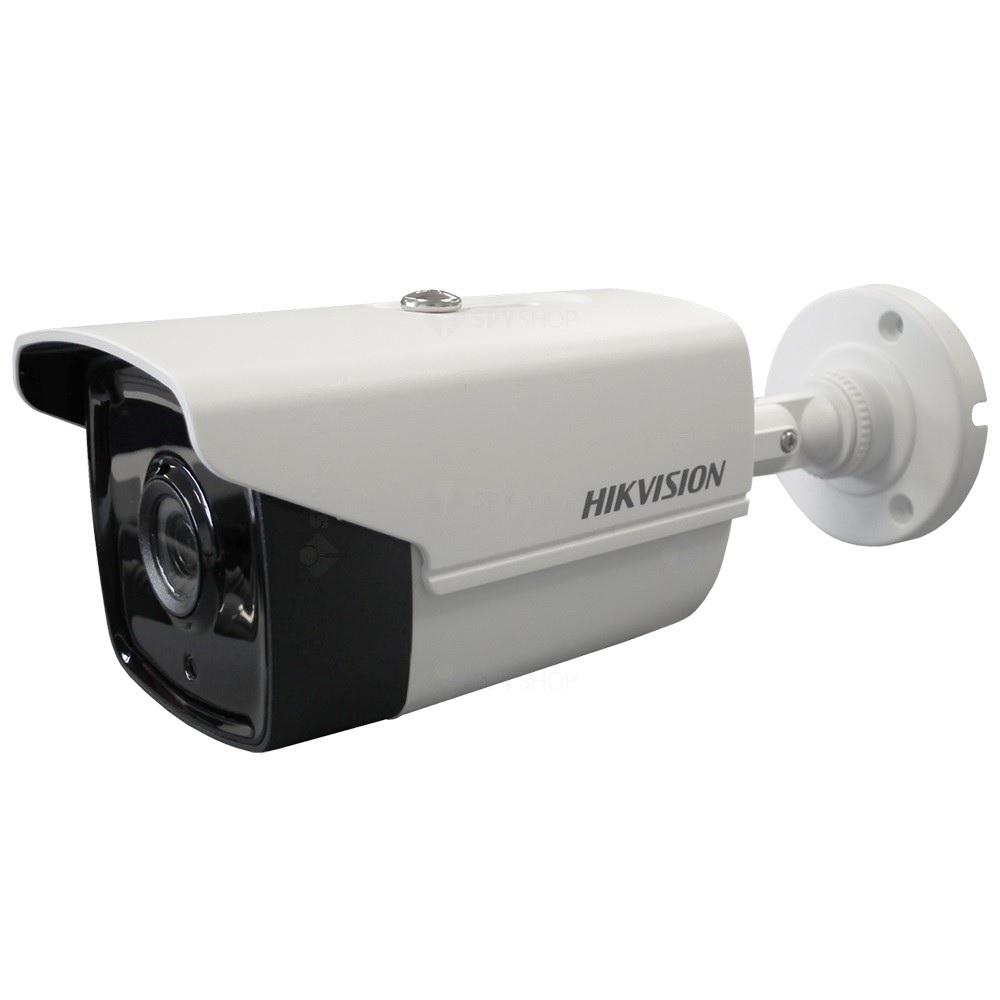 CAMERA supraveghere HIKVISION bullet, pt. exterior, dist. IR 60 m, lentila fixa 2.8 mm, 2 Mpx, cu fir, carcasa metal, "DS-2CE16D8T-IT3F28" (timbru verde 0.8 lei)