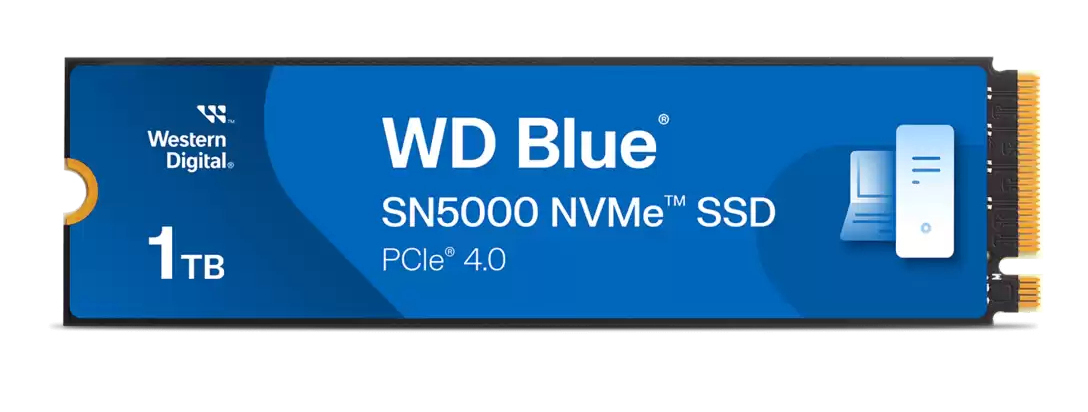 SSD PCIE G4 M.2 NVME 1TB/BLUE SN5000 WDS100T4B0E WDC "WDS100T4B0E"