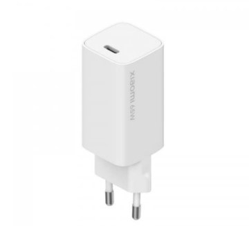 Incarcator retea 220V Xiaomi, USB Type C, 65W, alb, "29188" (timbru verde 0.18 lei)
