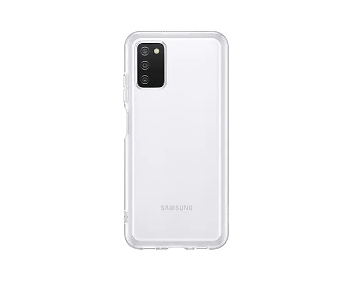 HUSA Smartphone Samsung, pt Galaxy A03s, tip back cover (protectie spate), TPU, ultrasubtire, transparent, "EF-QA038TTEGEU"