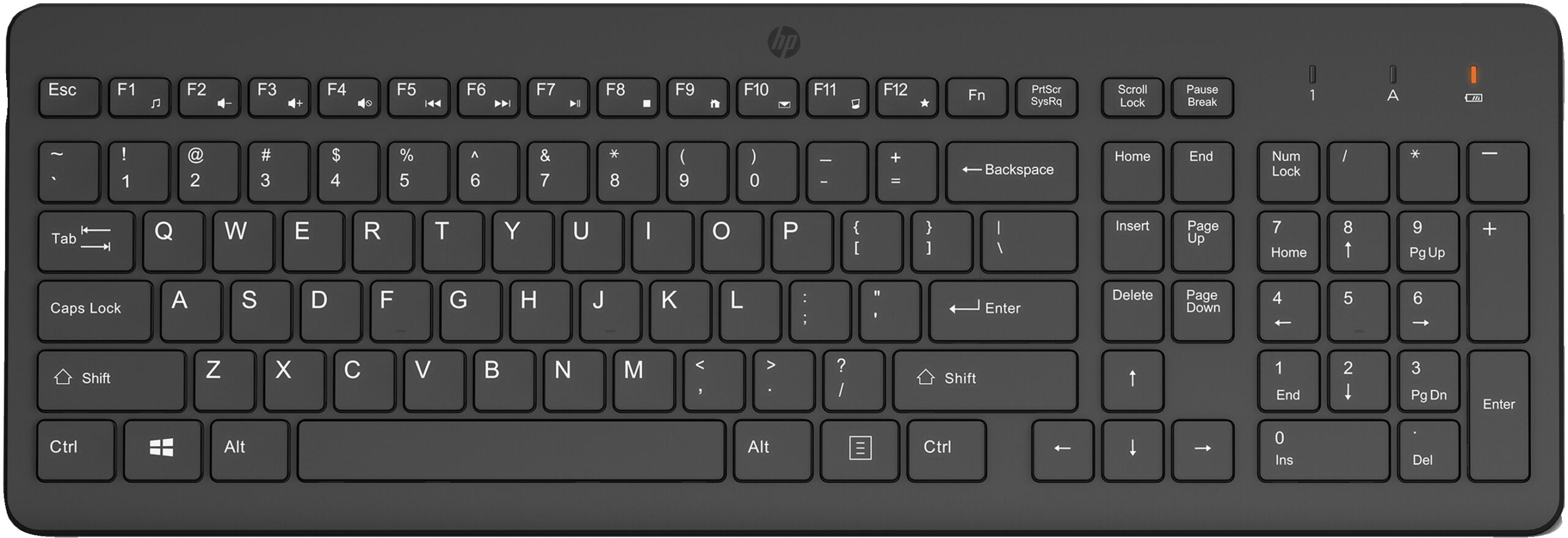 HP 225 Wireless Keyboard "805T1AA#ABB" (timbru verde 0.8 lei)