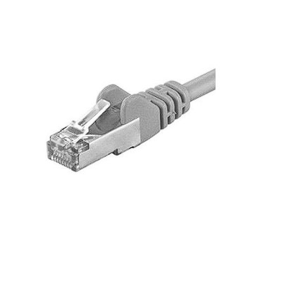 Patchcord SFTP RJ45-RJ45 Cat.6A, 30m, gri, "SFTP-6A-30-G" (timbru verde 0.08 lei)