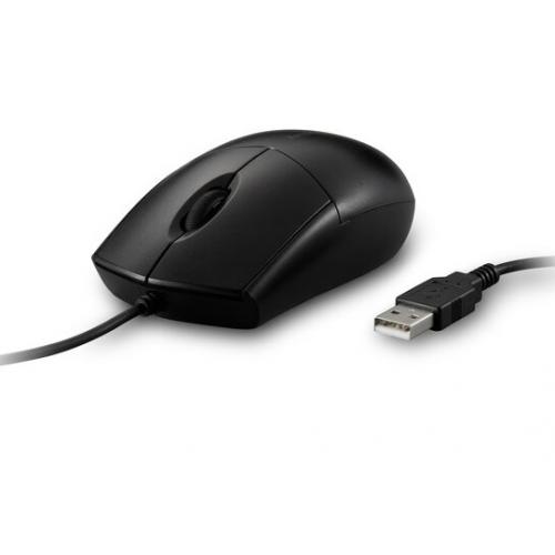 MOUSE Kensington - ergonomic, "Profit Ergo", PC sau NB, cu fir, optic, 1600 dpi, butoane/scroll 3/1, USB, negru, "K70315WW" (timbru verde 0.18 lei)