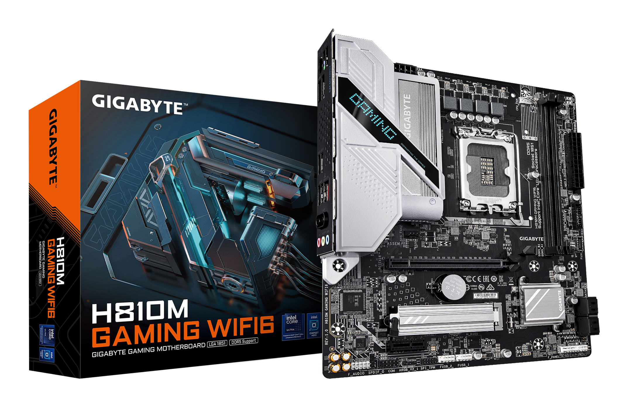 Placa de baza GIGABYTE H810M GAMING WIFI6 "H810M GAMING WIFI6"