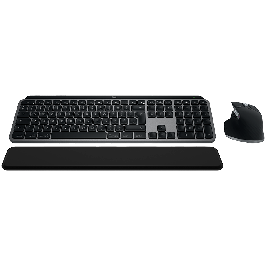 LOGITECH MX Keys S Combo for Mac - SPACE GREY - US INTL - BT - EMEA28-935 "920-012845" (timbru verde 0.8 lei)