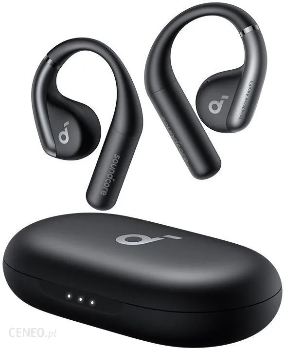 Casti Anker "Soundcore AeroFit", wireless,tip butoni,utilizare smartphone,BT 5.3, 4x microfon pe casca,USB Type-C,durata baterie pana la 42 ore, negru "A3872G11" (timbru verde 0.18 lei)-0194644159399