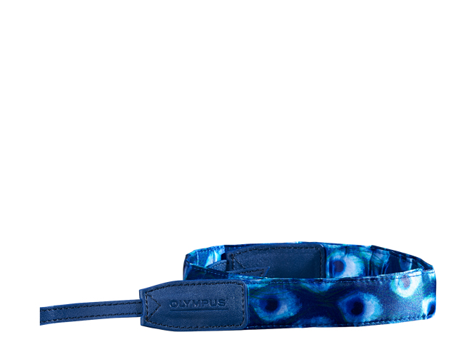CAMERE foto - accesorii Olympus Curea de umar OLYMPUS Shoulder Strap Hello Peacock - Designer Collection "E0410234"