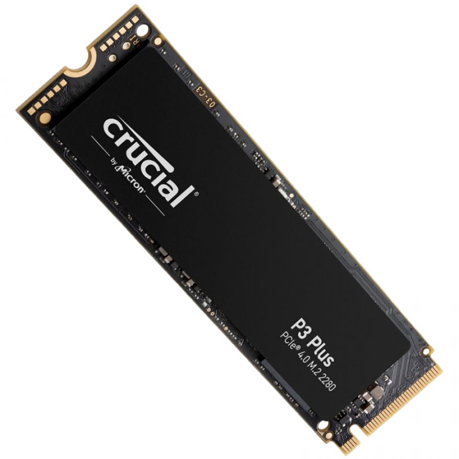Crucial SSD P3 Plus 2000GB/2TB M.2 2280 PCIE Gen4.0 3D NAND, R/W: 5000/4200 MB/s, Storage Executive + Acronis SW included "CT2000P3PSSD8"
