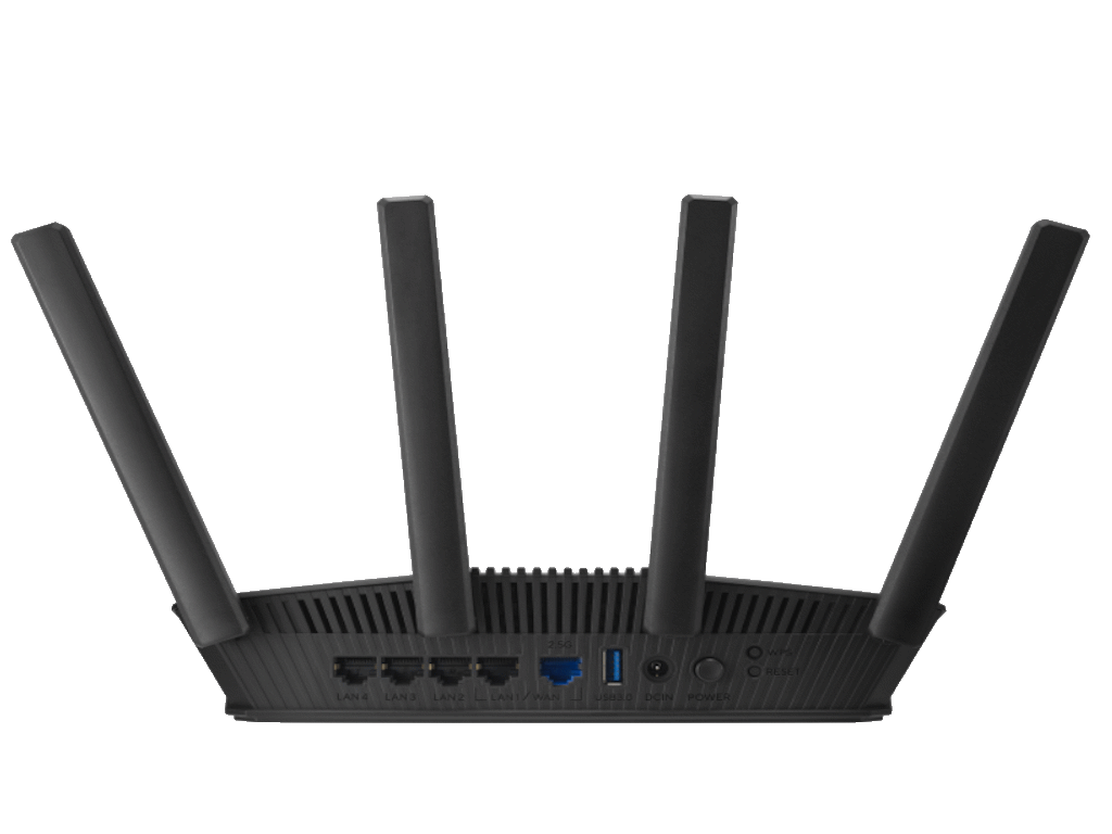 Router Asus Dual-band WiFi7, RT-BE58U, 3600 Mbps2.5G WAN/LAN port "RT-BE58U" (timbru verde 0.8 lei)