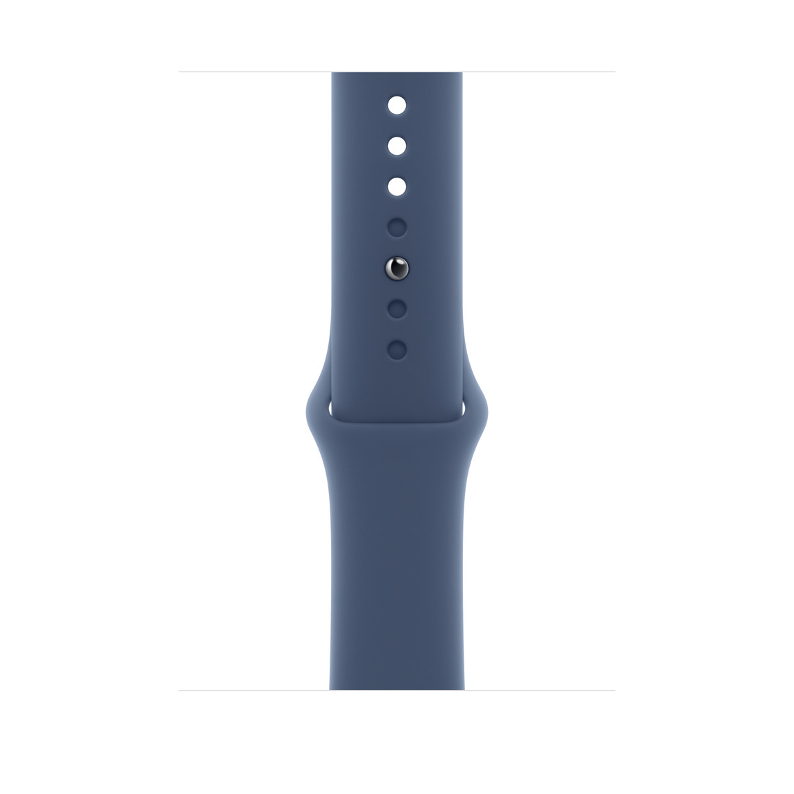 Curea Smartwatch Apple MXLV3ZM/A pentru Watch 46mm, Sport Band, S/M (Albastru) "MXLV3ZM/A"