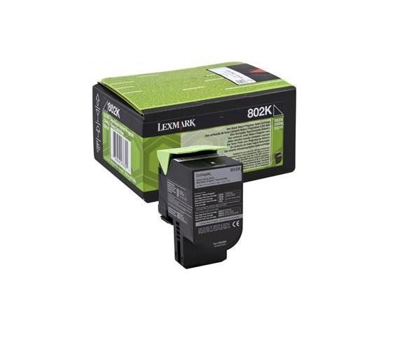 Toner Original Lexmark Black, 80C20KE, pentru CX310|CX410|CX510, 1K, (timbru verde 1.2 lei) , "80C20KE"