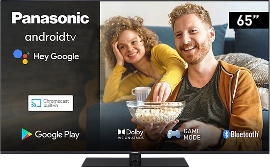 Televizor Led Smart Panasonic, 164 cm, TX-65LX650E, 4K Ultra HD, "TX-65LX650E" (timbru verde 15 lei)