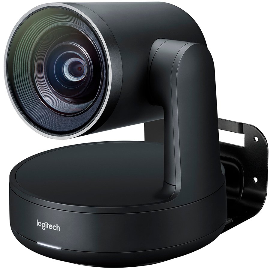 KIT conferinta LOGITECH, contine Camera Ultra-HD (4K) , Hub conectare x 2 , Difuzor x 2 , Microfon x 2, USB, negru, "960-001224" (timbru verde 0.8 lei)