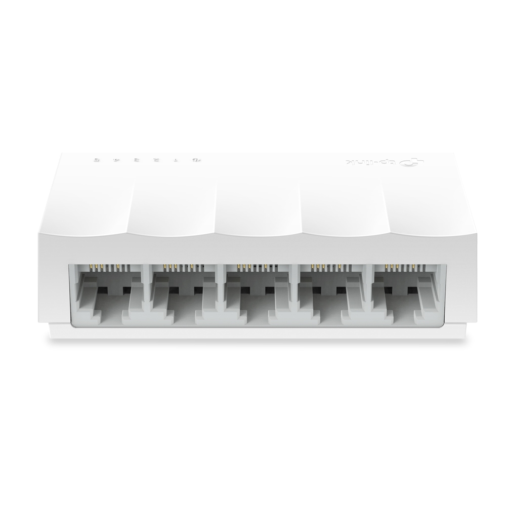 SWITCH TP-LINK 5 porturi 10/100 Mbps LiteWave, fanless "LS1005" (timbru verde 2 lei)