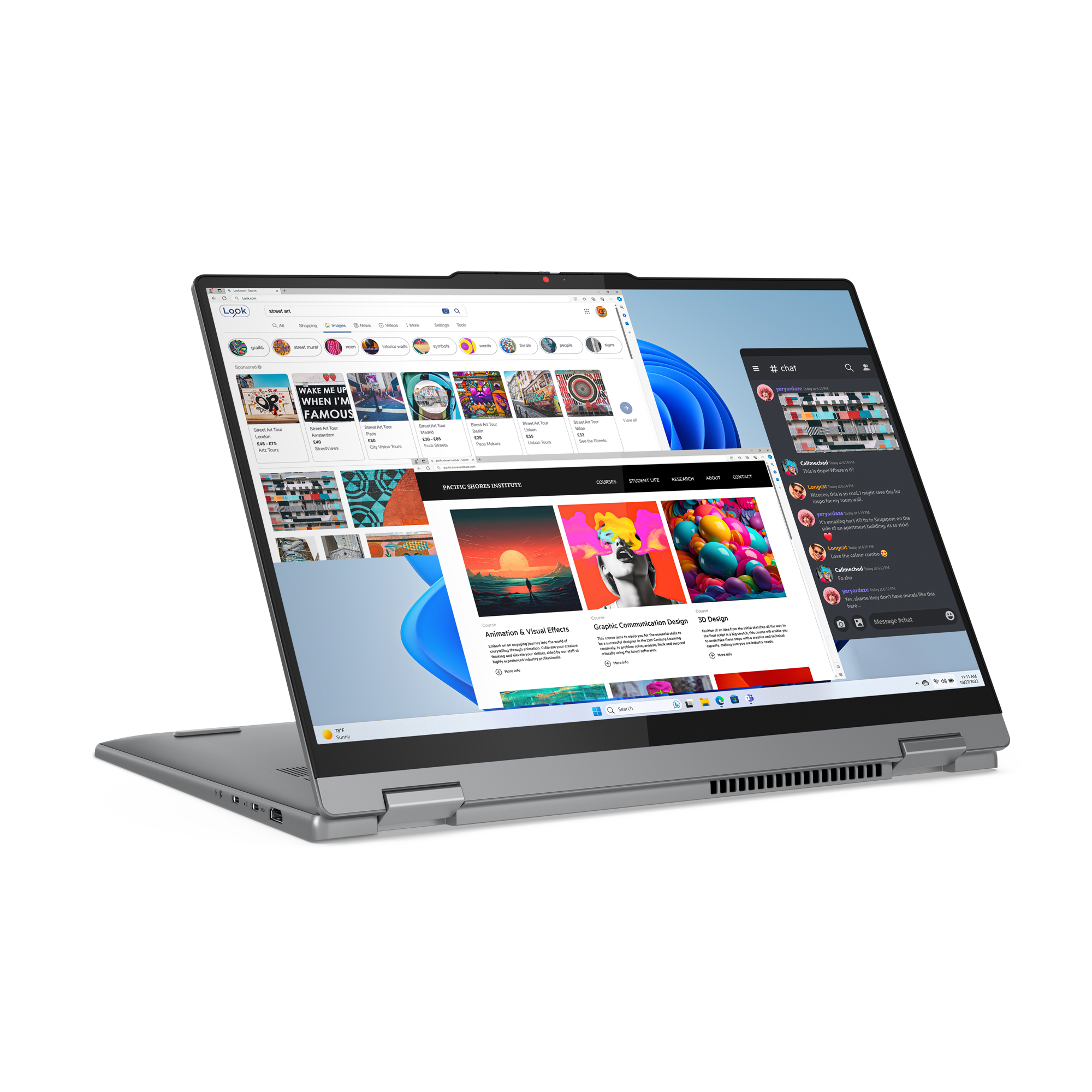 IP 5 2-in-1 16T CORE7 150U 16 1 UMA W11H"83DU001GRM" - imagine 9