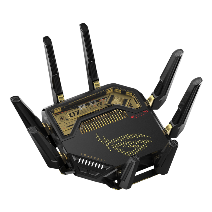ASUS ROG Rapture GT-BE98 Edition 20 Router"GT-BE98 EDITION 20" - imagine 2
